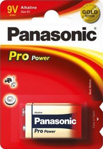 Pila alcalina Panasonic LR22 (9v)