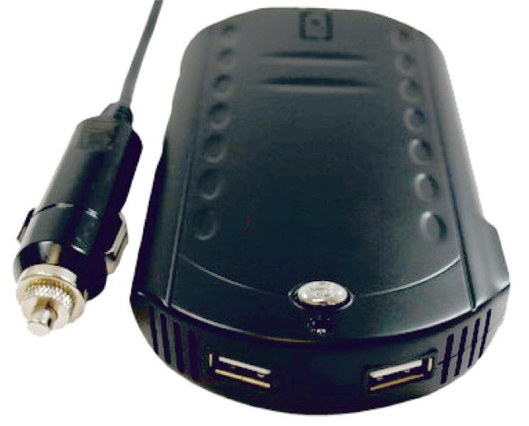 Convertidor de tensión (12-230v/200w) + USB