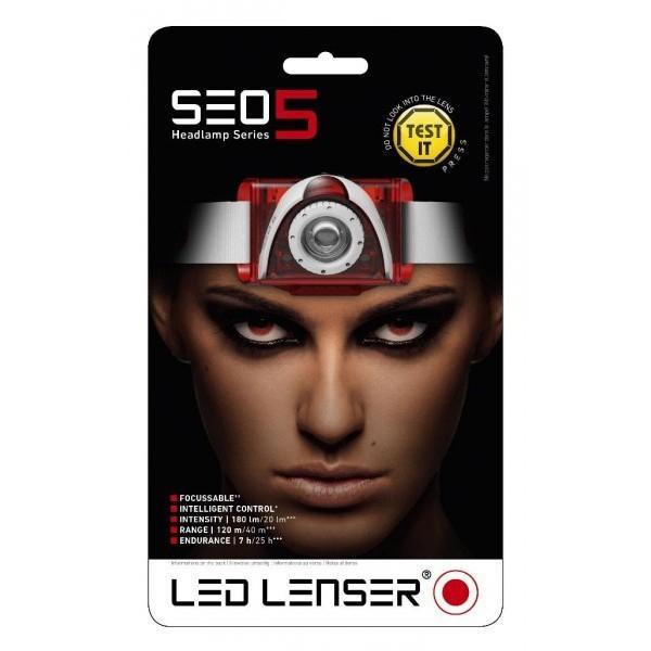 Led Lenser SEO 05 Roja