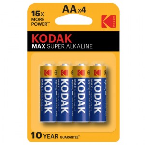 Pilas alcalinas Kodak LR06 (AA)
