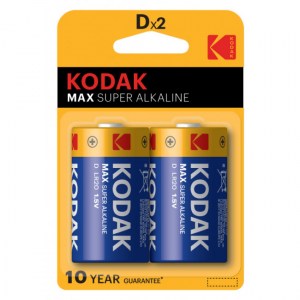 Pilas alcalinas Kodak LR20 (D)